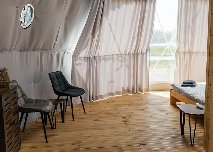 Luxusní stan Glamping Louka